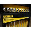 Image 2 : DeWalt DWMT72166 10-Piece Combination Wrench Set New in Package
