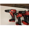 Image 2 : Qty 3 Milwaukee Tools & 1 Charger: 2804-20 Hammer Drill/Driver, Impact Driver & 2607-20 Hammer Drill