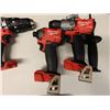 Image 4 : Qty 3 Milwaukee Tools & 1 Charger: 2804-20 Hammer Drill/Driver, Impact Driver & 2607-20 Hammer Drill