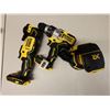 Image 4 : Qty 3 DeWalt Power Tools: DCW210 Palm Sander, DCS354 Multi-Tool & DCD996 Hammerdrill/Driver