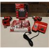 Image 1 : Milwaukee Impact Wrench, Impact Driver, Jobsite Speaker, Bit Set & Rapid Charger