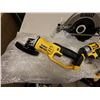 Image 2 : Qty 5 DeWalt Power Tools: DCG412 Angle Grinders, DCF885 Impact Driver, DCS381 Reciprocating Saw & DC