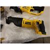 Image 8 : Qty 5 DeWalt Power Tools: DCG412 Angle Grinders, DCF885 Impact Driver, DCS381 Reciprocating Saw & DC