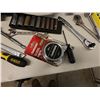 Image 2 : Multiple Hand Tools: Ratchet & Sockets, Wrenches, Hammers, etc in Hard Case