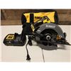 Image 1 : DeWalt DCS578 Circular Saw, DCB1106 Charger & Carry Case