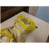 Image 4 : Qty 3 Outdoor Triple Tap Extension Cords