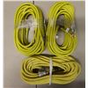 Image 1 : Qty 3 Outdoor Extension Cords
