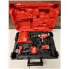 Image 1 : Milwaukee 2853-20 Impact Driver & 2706-20 Drill/Driver w/ Charger in Hard Case