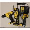 Image 1 : Qty 3 DeWalt Power Tools & 1 Charger: DCS356 Multi-Tool, DCF885 Impact Driver & DCD771 Drill Driver
