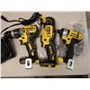 Image 2 : Qty 3 DeWalt Power Tools & 1 Charger: DCS356 Multi-Tool, DCF885 Impact Driver & DCD796 Hammerdrill/D