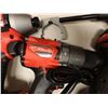 Image 4 : Qty 3 Milwaukee Power Tools & 1 Charger: 2757-20 & 2656-20 Impact Drivers & 2804-20 Hammerdrill/Driv