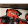 Image 4 : Qty 5 Milwaukee Power Tools & 1 Charger: 2853-20 Impact Drivers & 2804-20 Hammer Drill/Driver