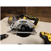 Image 11 : Qty 4 DeWalt Power Tools & 1 Charger: DCS356 Multi-Tool, DCD780 Drill Driver, DCF885 Impact Driver &