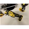 Image 2 : Qty 4 DeWalt Power Tools & 1 Charger: DCS356 Multi-Tool, DCD780 Drill Driver, DCF885 Impact Driver &