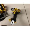 Image 8 : Qty 4 DeWalt Power Tools & 1 Charger: DCS356 Multi-Tool, DCD780 Drill Driver, DCF885 Impact Driver &