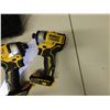 Image 11 : Qty 4 DeWalt Power Tools, Case & 1 Charger: DCD791 & DCD708 Drill Drivers & DCF809 Impact Drivers