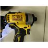 Image 13 : Qty 4 DeWalt Power Tools, Case & 1 Charger: DCD791 & DCD708 Drill Drivers & DCF809 Impact Drivers