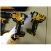 Image 9 : Qty 4 DeWalt Power Tools, Case & 1 Charger: DCD791 & DCD708 Drill Drivers & DCF809 Impact Drivers