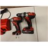 Image 2 : Qty 2 Milwaukee Power Tools & 1 Charger: 2602-20 Hammer Drill & Impact Driver
