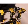 Image 10 : Qty 4 DeWalt Power Tools, Case, Batteries & Charger: DCD771, DCD796 & DCD780 Drill Drivers & DCF809 