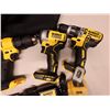 Image 9 : Qty 4 DeWalt Power Tools, Case, Batteries & Charger: DCD771, DCD796 & DCD780 Drill Drivers & DCF809 