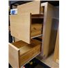 Image 3 : Qty 2 Hewitt 576854 Wooden 3-Drawer Undercounter Cabinets 18" x 23" x 35"H New