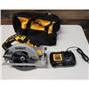 Image 1 : DeWalt DCS573 Circular Saw w/ Charger & Case