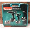 Image 1 : Makita XT211  2-Pc Drill & Driver Combo Kit w/ Charger in Hard Case