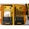 Image 2 : Multiple DeWalt Tools & Accessories in Carry Case: Bits, Saw Blades, Dremel Engraving Kit, etc