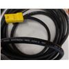 Image 3 : Qty 2 Heavy Duty Extension Cords, Light Cage & Misc Attachments