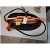 Image 9 : Qty 2 Heavy Duty Extension Cords, Light Cage & Misc Attachments