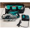 Image 1 : Makita XSR01 Circular Saw w/ Charger & Case