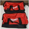 Image 1 : Qty 2 Milwaukee Tool Bags 16" x 10" x 9"H