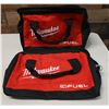 Image 1 : Qty 2 Milwaukee Tool Bags 13" x 10" x 9"H