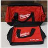 Image 1 : Qty 2 Milwaukee Tool Bags, Misc Sizes