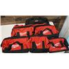 Image 1 : Qty 5 Milwaukee & 1 Craftsman Tool Bags, Misc Sizes