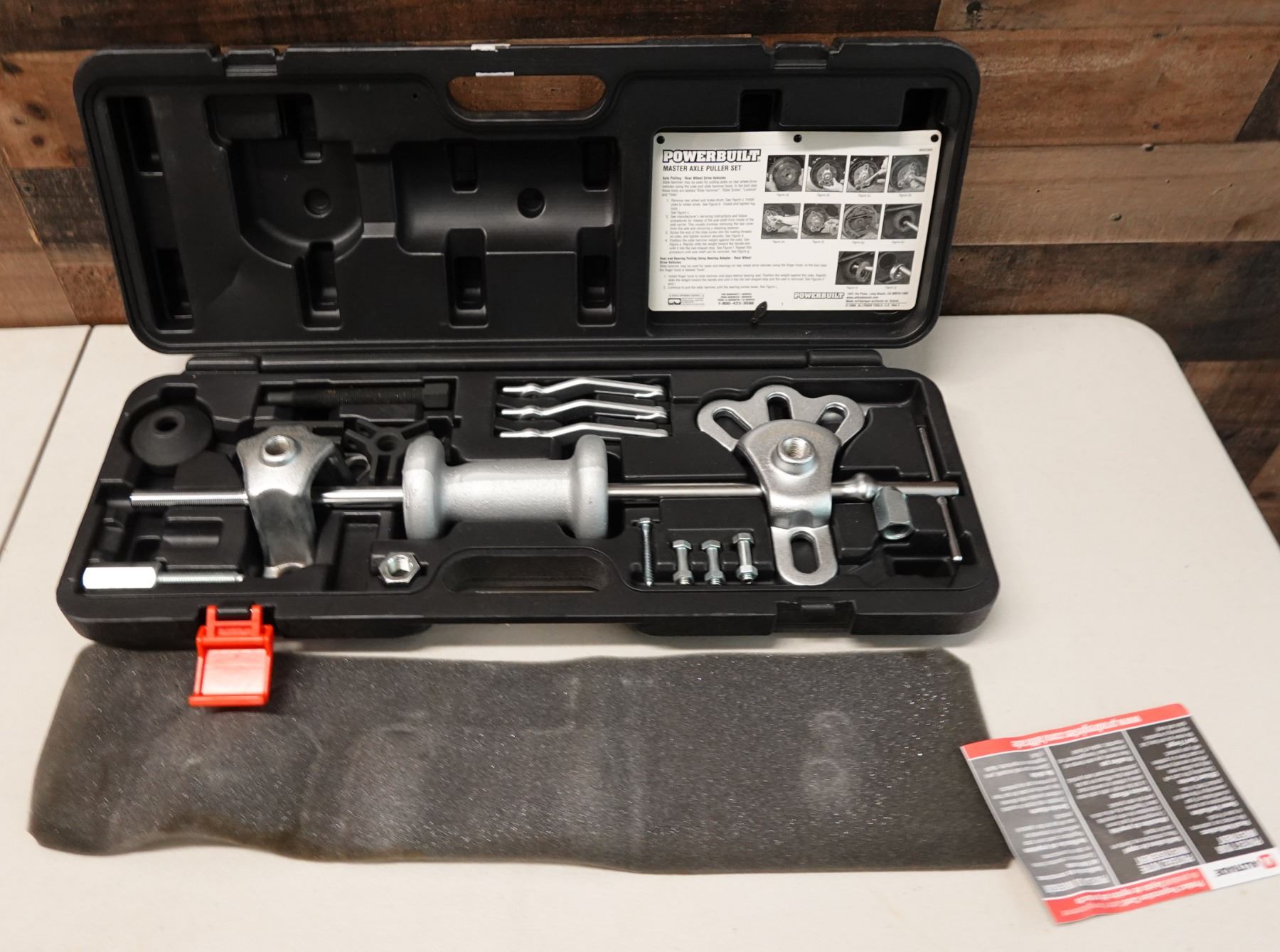 Astro Tools Powerbuilt 18-Pc Slide Hammer Puller Kit - Foto 12