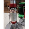 Image 3 : Qty 4 Sunex 3-Ton Aluminum Jack Stands & Carry Case
