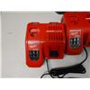 Image 3 : Craftsman Tool Chest & 4 Milwaukee Chargers