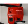 Image 15 : Qty 2 Milwaukee Power Tools, Battery, Case & 1 Charger: 2457-20 Ratchet, 2735-20 Worklight, etc