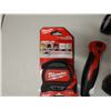 Image 3 : Qty 2 Milwaukee Power Tools, Battery, Case & 1 Charger: 2457-20 Ratchet, 2735-20 Worklight, etc