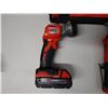 Image 7 : Qty 2 Milwaukee Power Tools, Battery, Case & 1 Charger: 2457-20 Ratchet, 2735-20 Worklight, etc