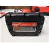 Image 9 : Qty 2 Milwaukee Power Tools, Battery, Case & 1 Charger: 2457-20 Ratchet, 2735-20 Worklight, etc