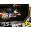 Image 11 : Multiple Hand Tools in Basket: Tape Measures, Hammers, Wrenches, etc