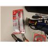Image 4 : Multiple Hand Tools in Basket: Tape Measures, Hammers, Wrenches, etc