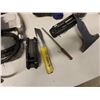 Image 7 : Multiple Hand Tools in Basket: Tape Measures, Hammers, Wrenches, etc