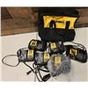 Image 1 : Qty 6 DeWalt Battery Chargers in Carry Case