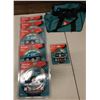 Image 1 : Qty 6 Makita Circular Saw Blades, Misc Sizes, in Carry Case