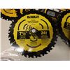 Image 11 : Multiple Circular Saw Blades: Milwaukee, DeWalt, Framing, Misc Sizes, in Basket
