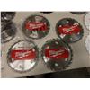 Image 7 : Multiple Circular Saw Blades: Milwaukee, DeWalt, Framing, Misc Sizes, in Basket